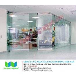 VachNganVietCo.Com - Giá vách ngăn di động bằng kính bao nhiêu ?